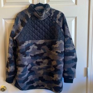 4/$20 Camo Sherpa Pullover